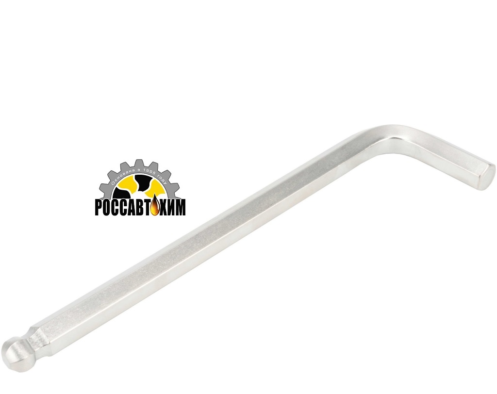 Ключ шестигранник (10) "АвтоDело" Professional (L=175 мм, с шаром)