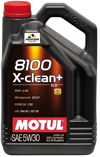 Масло моторное MOTUL 8100 X-clean+ 5w-30 ( 5 L)