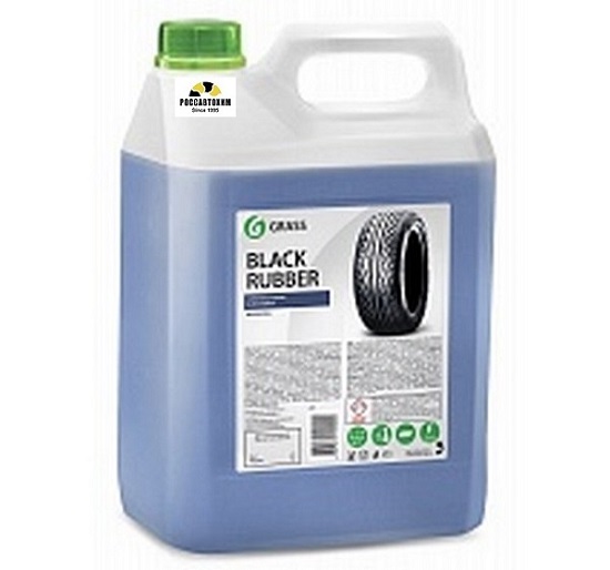Чернитель-полироль шин GRASS "Black Rubber" 5,5кг / 110475 /