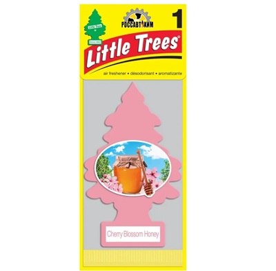 355/11 Ароматизатор-подвеска бумажный 'Ёлочка' Car Freshener Медовая вишня