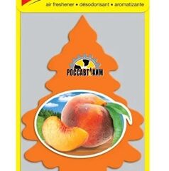 355/14 Ароматизатор-подвеска бумажный 'Ёлочка' Car Freshener Персик