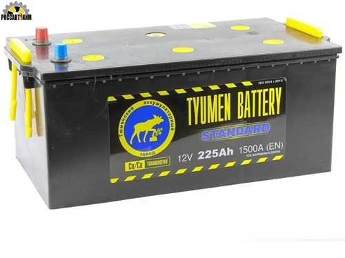 АКБ ТЮМЕНЬ Standard 225Ач 6СТ-225LR о/п