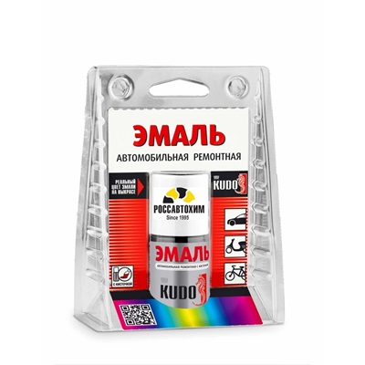 Краска с кисточкой металлик "KUDO" 499 ривьера (15 мл) KU-70499