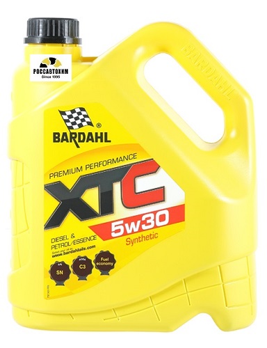 Масло моторное BARDAHL 36312 5W30 XTC SN 4L (синт.)