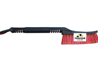 Щетка со скребком, черно-красная AL-101