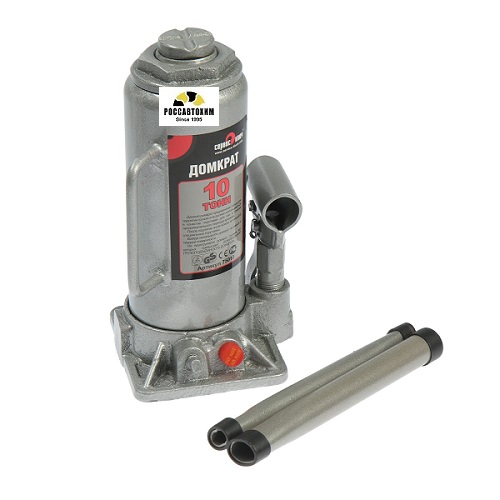 Домкрат 10т гидравлический высота 230-460мм / 75010 /