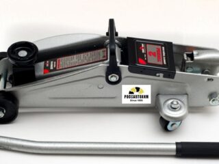 Домкрат подкатной 2т. в кейсе (высота подъема 135-330мм) / 75001 /