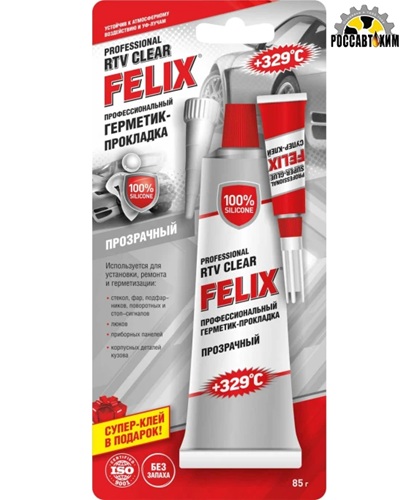 Герметик Felix прозрачный 85г