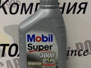 Масло моторное Mobil Super 3000 5W40, SJ/SL/SM/SN/CF, A3/B4, MA-2, (EU) 1л
