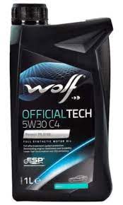 Масло моторное WOLF 5W30 Official C4 1L 8308314