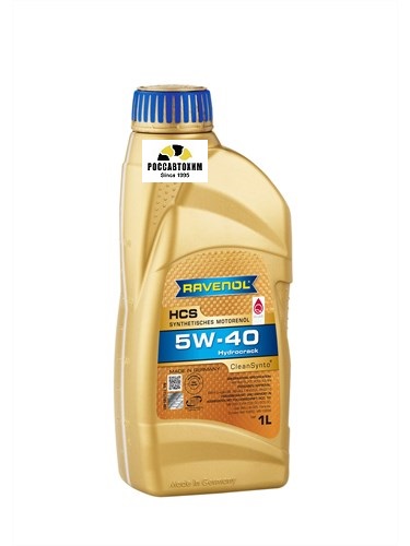 Масло моторное Ravenol HCS 5W40 1л ( синтет. гидрокрекинг )