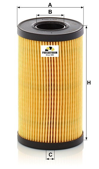 Фильтр масляный MANN HU6024z