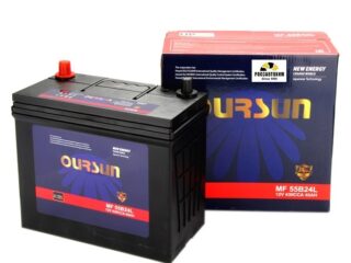 АКБ OURSUN JIS MF 55B24L 45 Ah о/п