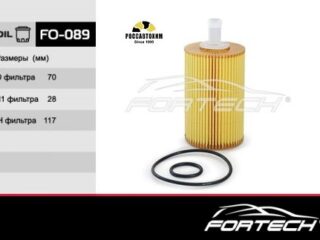 Фильтр масляный FORTECH FO-089 (04151-38020)