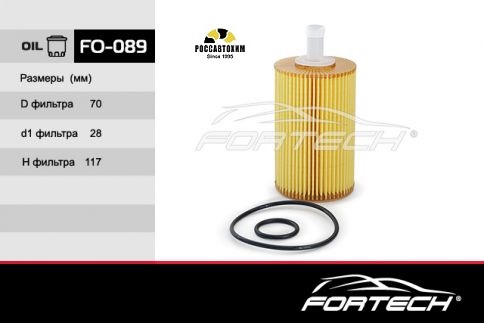 Фильтр масляный FORTECH FO-089 (04151-38020)