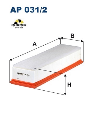 Фильтр воздушный FILTRON AP031/2 (C34120)