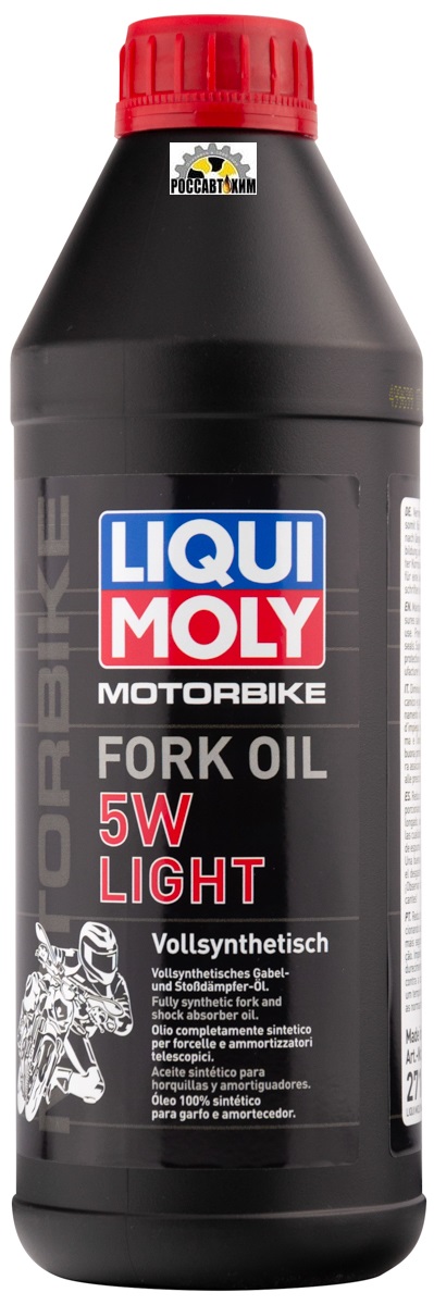 Масло вилочное LIQUI MOLY Motorbike Fork Oil Light 5W 1л 2716