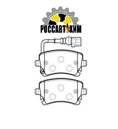 Колодки тормозные дисковые HP8543