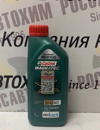 Масло моторное CASTROL Magnatec 5W-40 C3 SN/CF синт. 1л (пр.в Корея)
