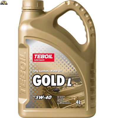 Масло моторное TEBOIL GOLD L 5W40, 4л