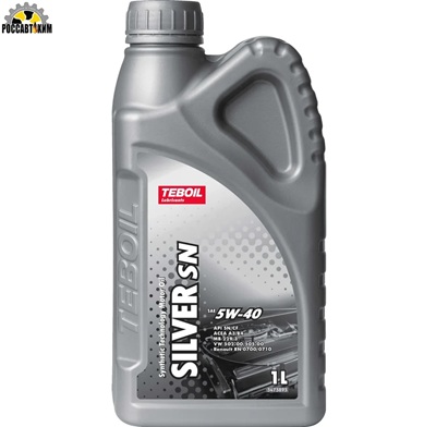 Масло моторное TEBOIL SILVER SN 5W40 1л (п/с)