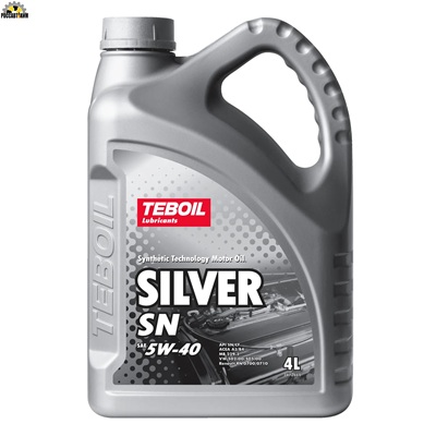 Масло моторное TEBOIL SILVER SN 5W40 4л (п/с)