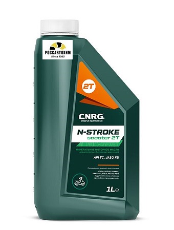 Масло моторное C.N.R.G. N-STROKE SCOOTER 2T, мин, 1л.