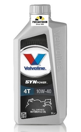Масло моторное Valvoline SYNPOWER 4T SAE 10W40 1L