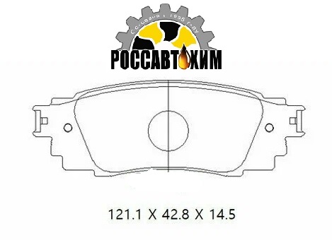 HP5380 Колодки тормозные дисковые