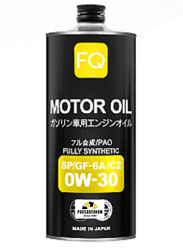 Масло моторное FQ FULLY SYNTHETIC (PAO) SP/GF-6A/C2 0W-30 1л
