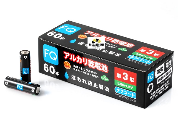 Батарейка щелочная FQ AA (LR6) 1.5В (1шт)