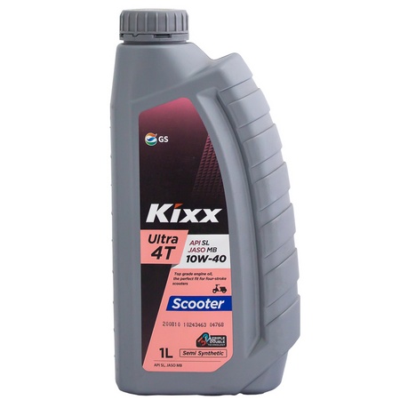Масло моторное KIXX Ultra 4T 10W40 SL/MA2 п/с 1л.