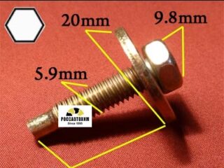 M2104 Автокрепеж металлический