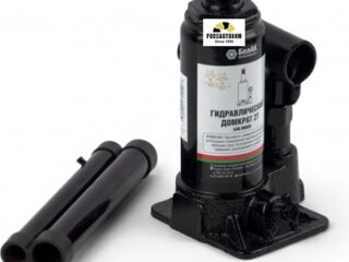 Домкрат бутылочный гидравлический 2т в коробке (145-285мм) БелАК