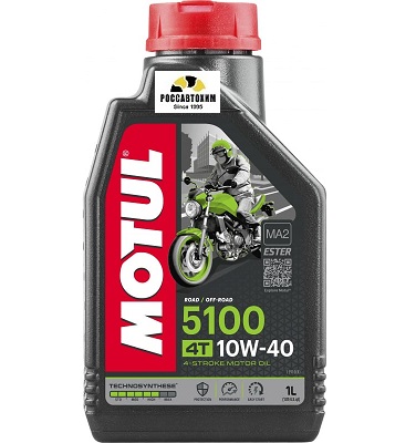 Масло моторное MOTUL 5100 4T 10w40 1л /112858/