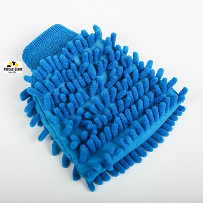 Варежка для уборки авто TORSO, двухсторонняя, 17×13.5 см, микс 2642004