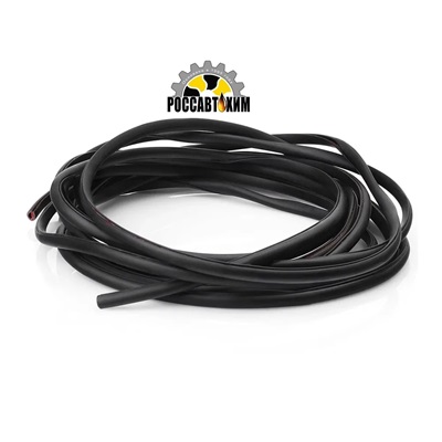 Защитный молдинг дверей TORSO, длина 5 м, черный 2816129