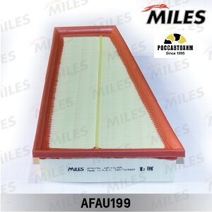 Фильтр воздушный MILES AFAU199 (FILTRON AP035/5, MANN C27004)