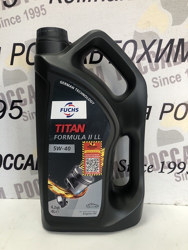 Масло моторное TITAN FORMULA II LL 5W-40 4л