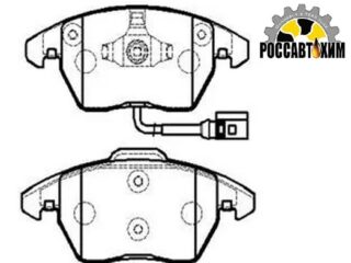 Колодки тормозные дисковые HSB HP9599