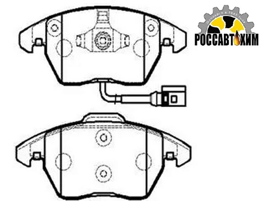 Колодки тормозные дисковые HSB HP9599