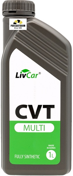 Масло трансмиссионное синтетическое LIVCAR MULTI CVT для вариаторов (1л)