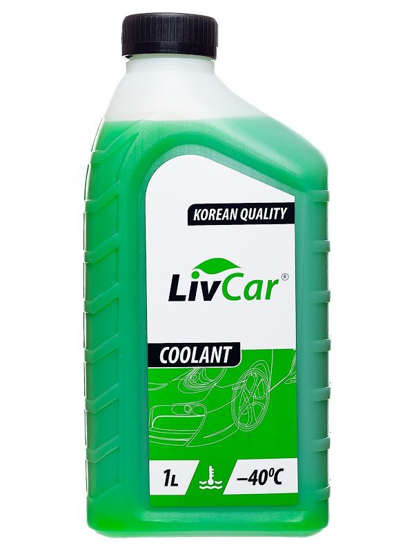 Антифриз всесезонный LIVCAR COOLANT -40 зеленый (1л)