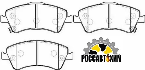 HP9927 Колодки тормозные дисковые