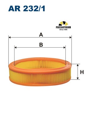 Фильтр воздушный FILTRON AR232/1 (C3078)
