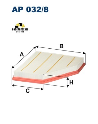 Фильтр воздушный FILTRON AP032/8