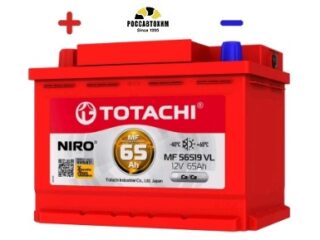 АКБ TOTACHI NIRO MF 56519 VL 65а/ч поляр. прямая 1 (JIS R)