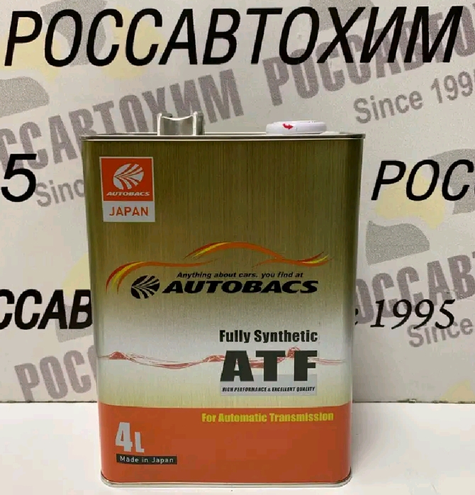 Масло трансмиссионное AUTOBACS ATF UNI FS 4л A01555200