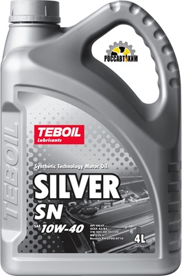 Масло моторное TEBOIL SILVER SN 10W40 4л. (п/с)