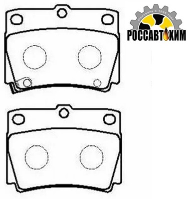 HP8305 Колодки тормозные дисковые